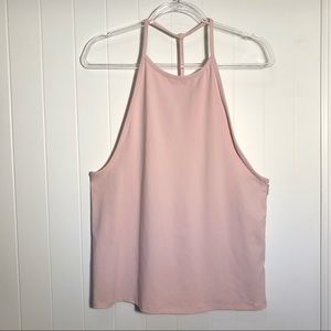Fabletics Pink Workout Yoga Tank Top M